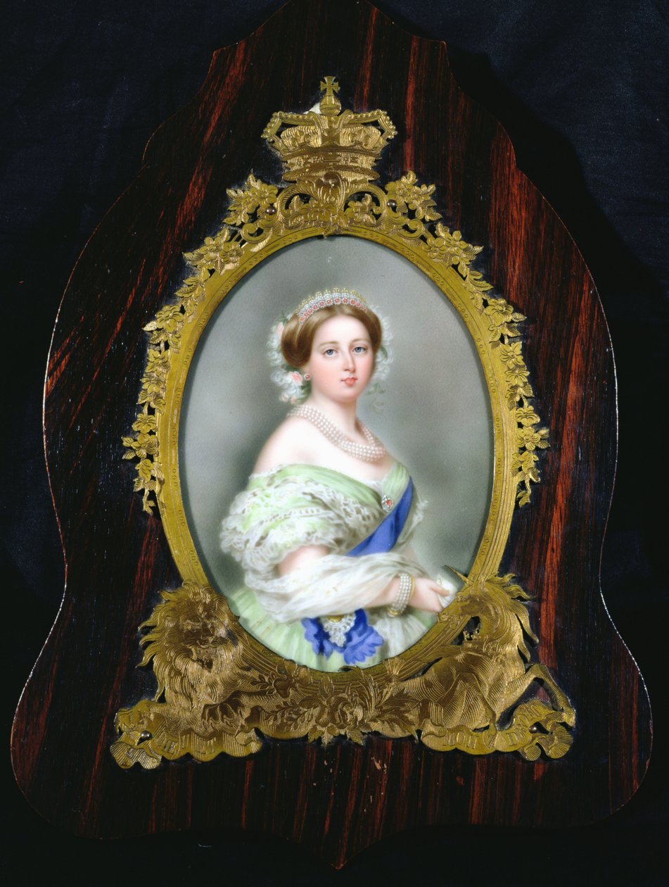 Drottning Victoria (1819-1901) av Franz Xaver Winterhalter