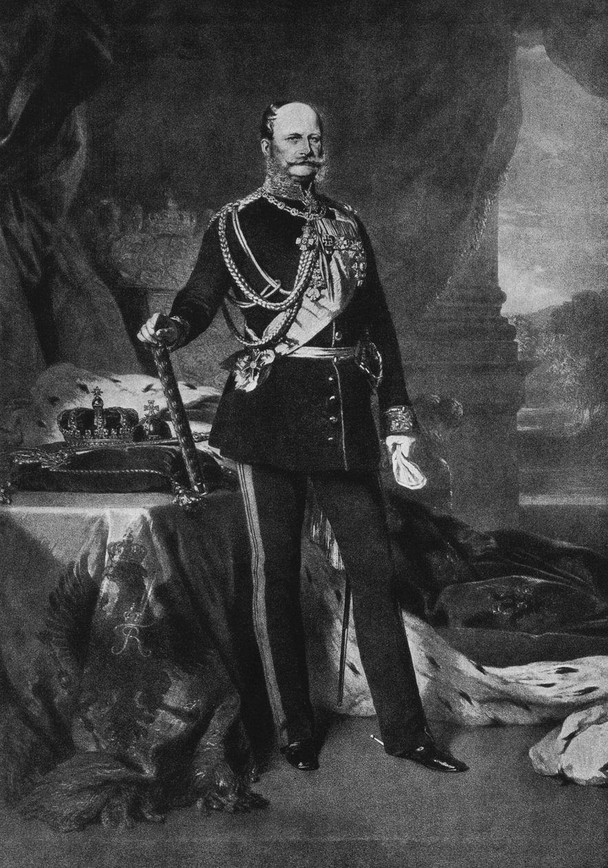 Vilhelm I av Preussen - av Franz Xaver after Winterhalter