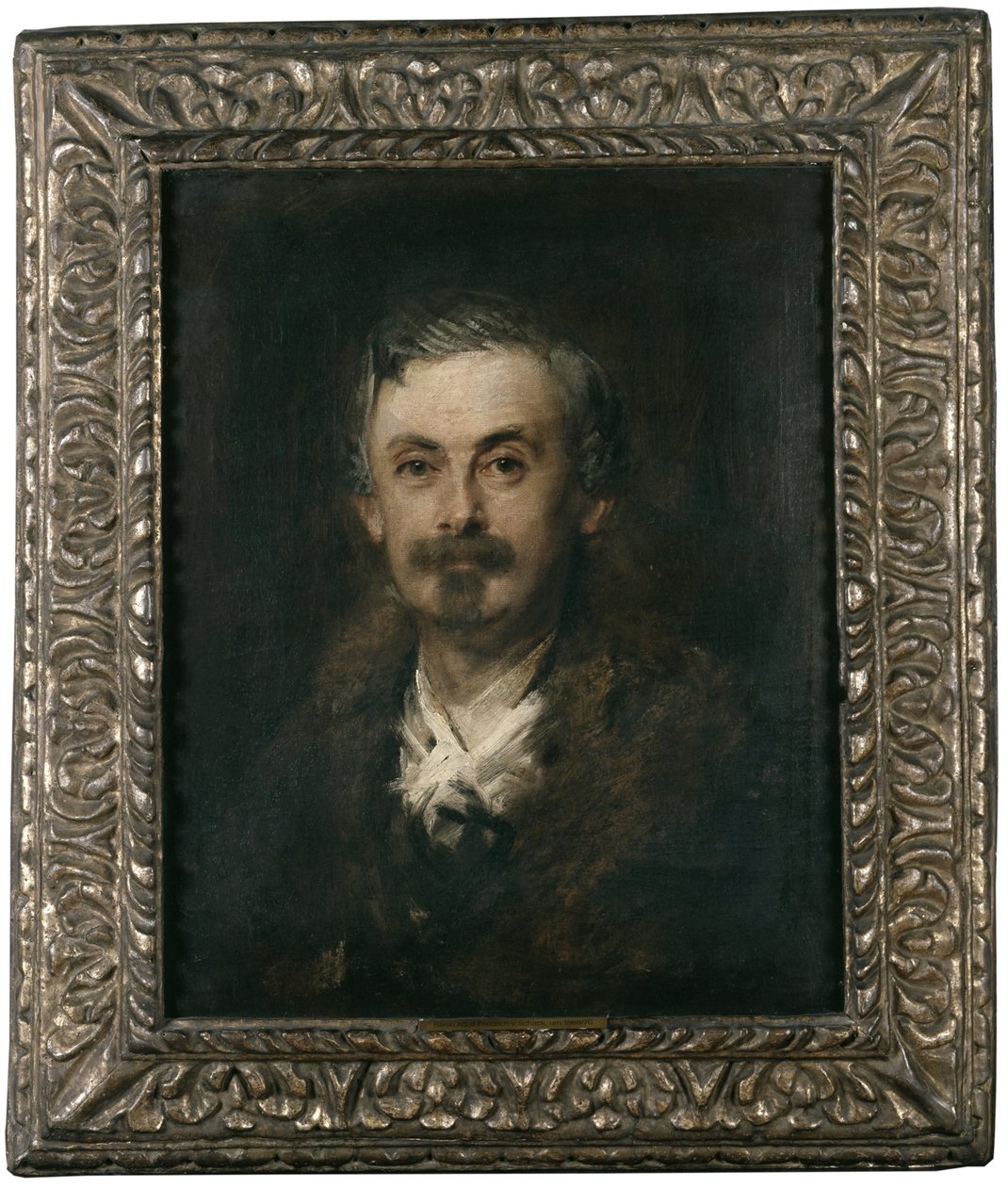 Adolf Friedrich von Schack av Franz von Lenbach