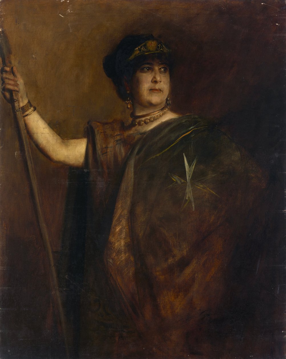 Charlotte Wolter av Franz von Lenbach