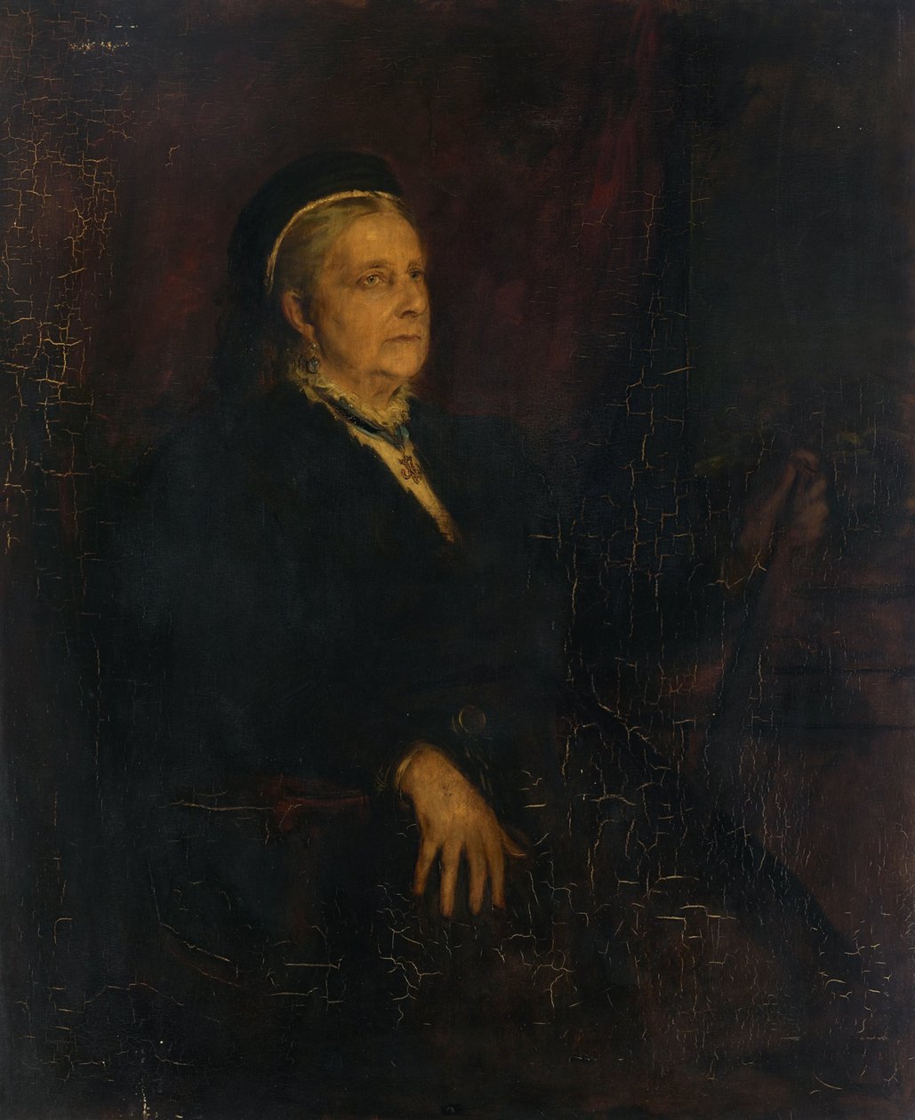 Prinsessan Clementine av Saxe-Coburg-Gotha av Franz von Lenbach