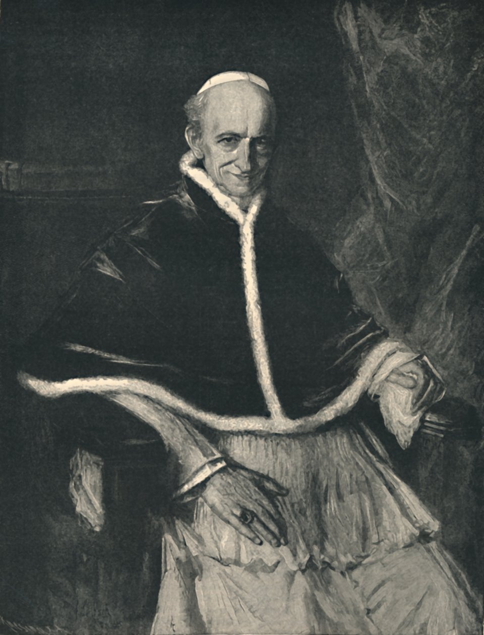 Hans helighet påve Leo XIII, 1886 av Franz von Lenbach