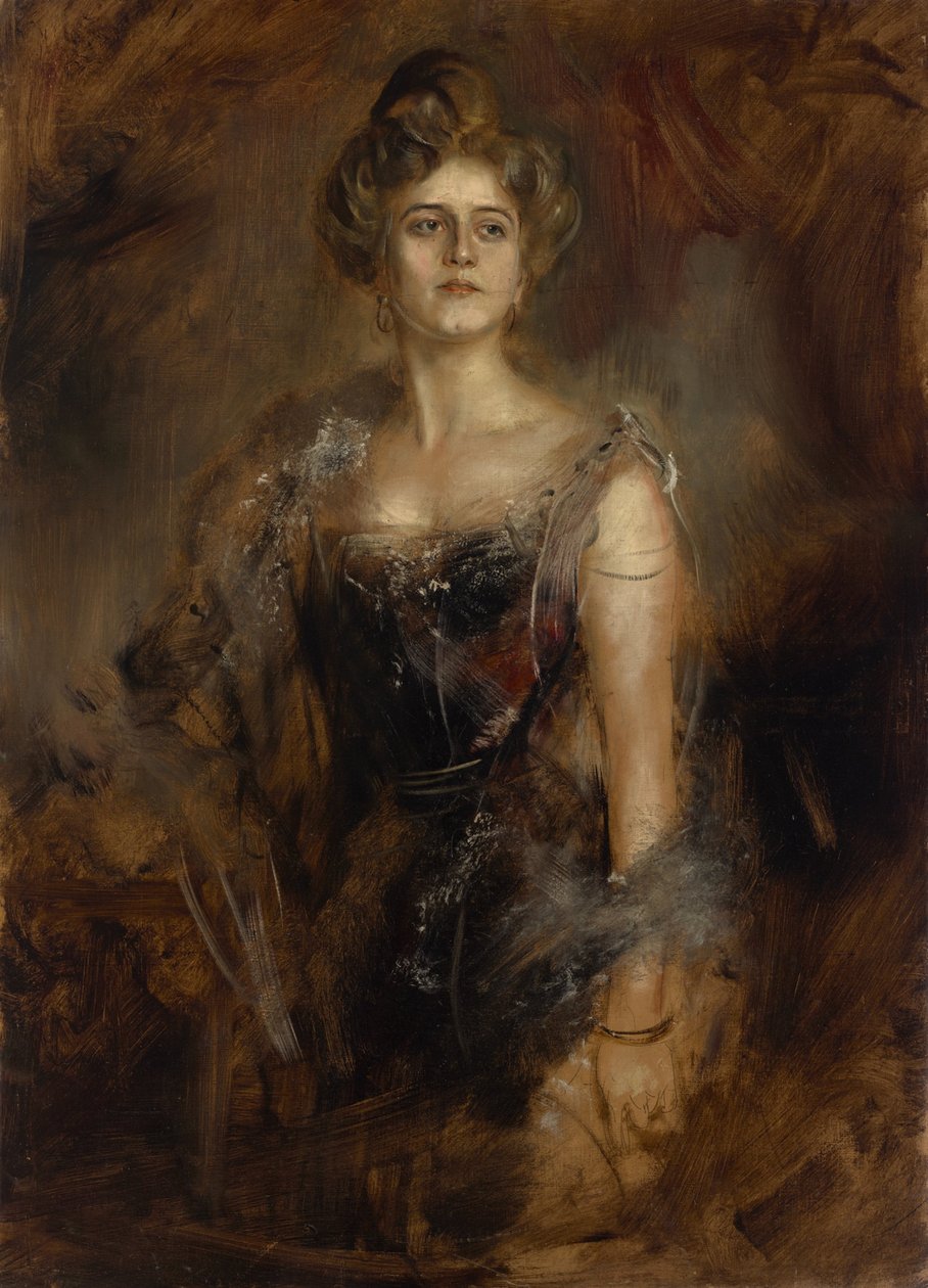 Hubertine Henriette Startz (?) av Franz von Lenbach