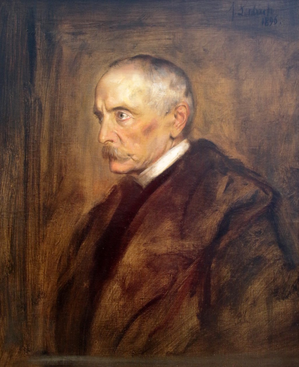 Ritratto di Clovis av Hohenlohe av Franz von Lenbach