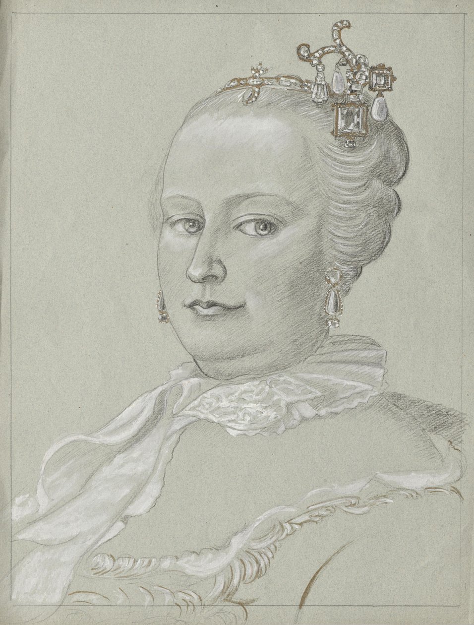 Kejsarinna Maria Theresia av Franz von Matsch