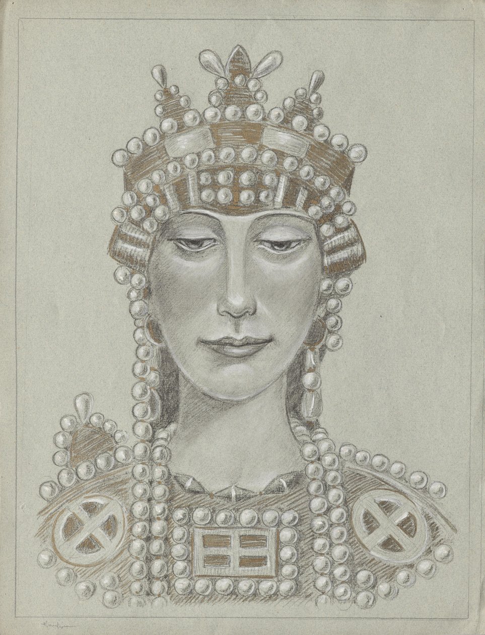 Kejsarinnan Theodora av Franz von Matsch