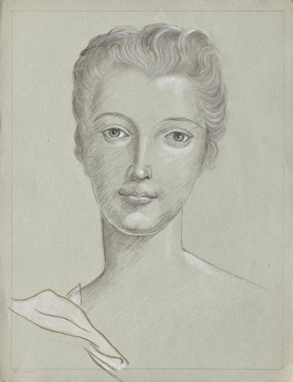 Madame de Pompadour av Franz von Matsch
