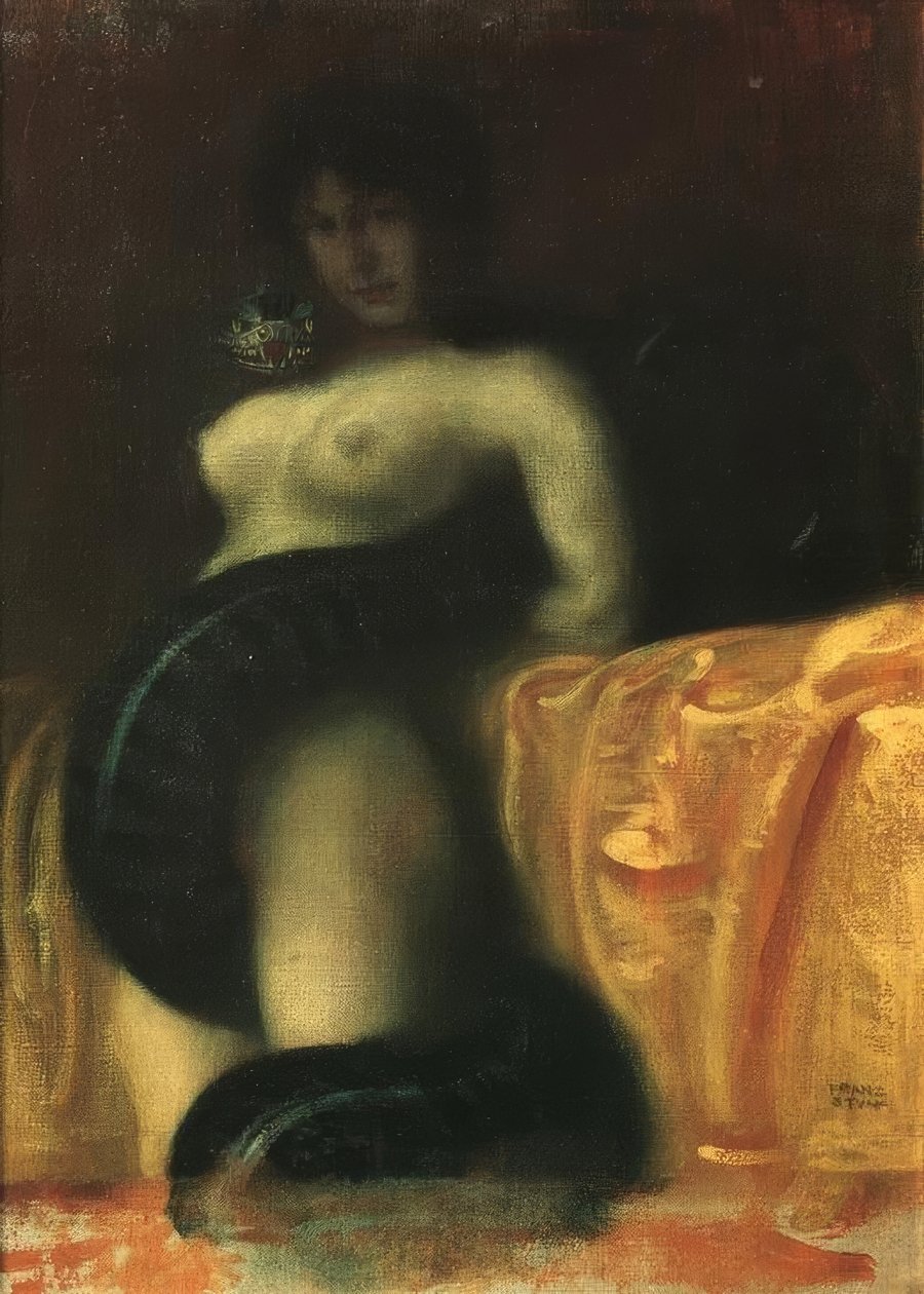 Ormkvinnan av Franz von Stuck