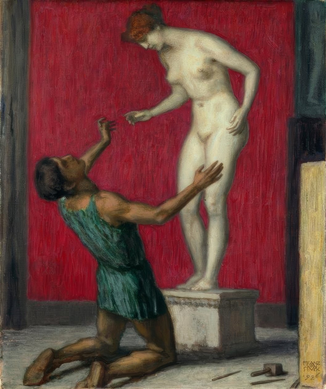 Pygmalion av Franz von Stuck