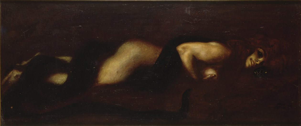 Synden, 1899 av Franz von Stuck