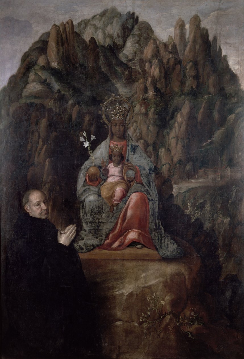 Jungfrun av Montserrat av Fray Juan Andres Rizi