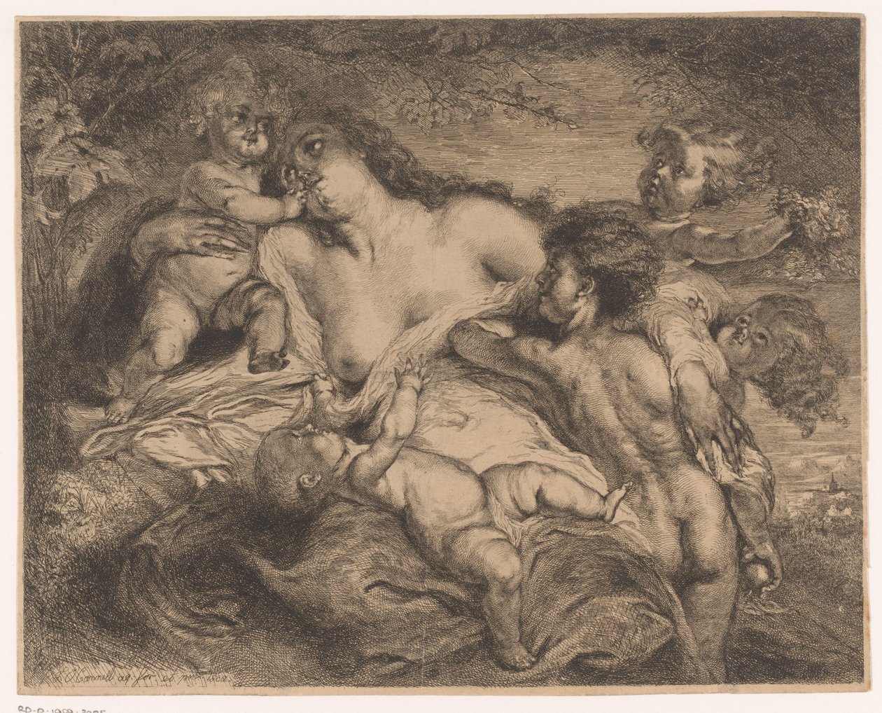 Kärlek (Caritas) av Frédérique Émile Auguste O