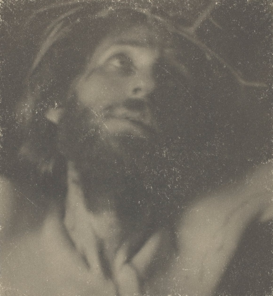 Studie av Kristi huvud, 1898. av Fred Holland Day