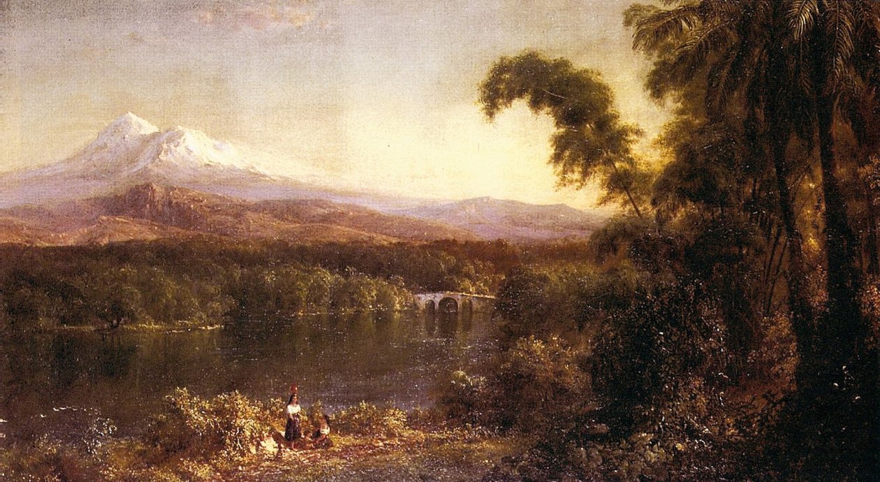 Ecuadorianskt landskap, 1877 av Frederic Edwin Church