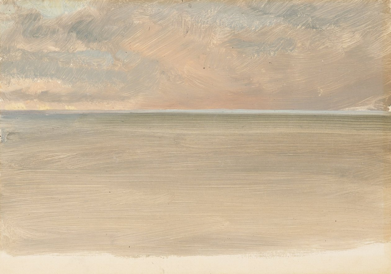 Seascape med Icecap i fjärran av Frederic Edwin Church