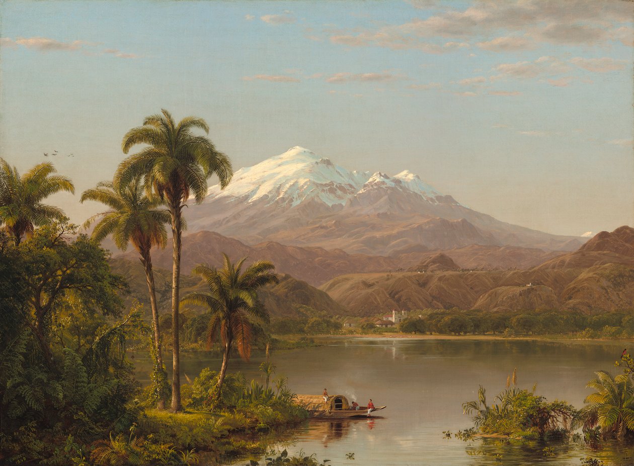 Tamaca Palms, 1854 av Frederic Edwin Church