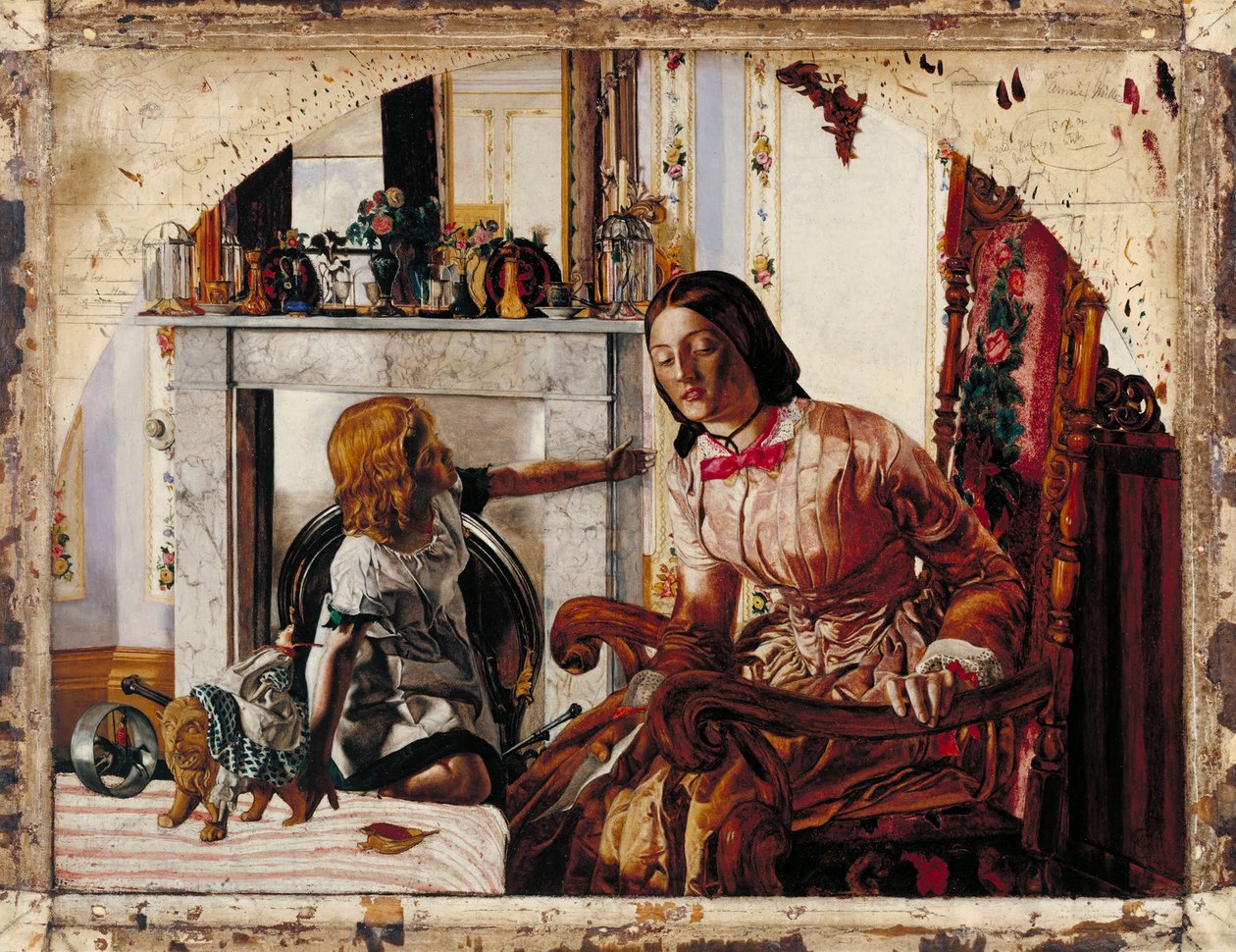 Mamma och barn av Frederic George Stephens