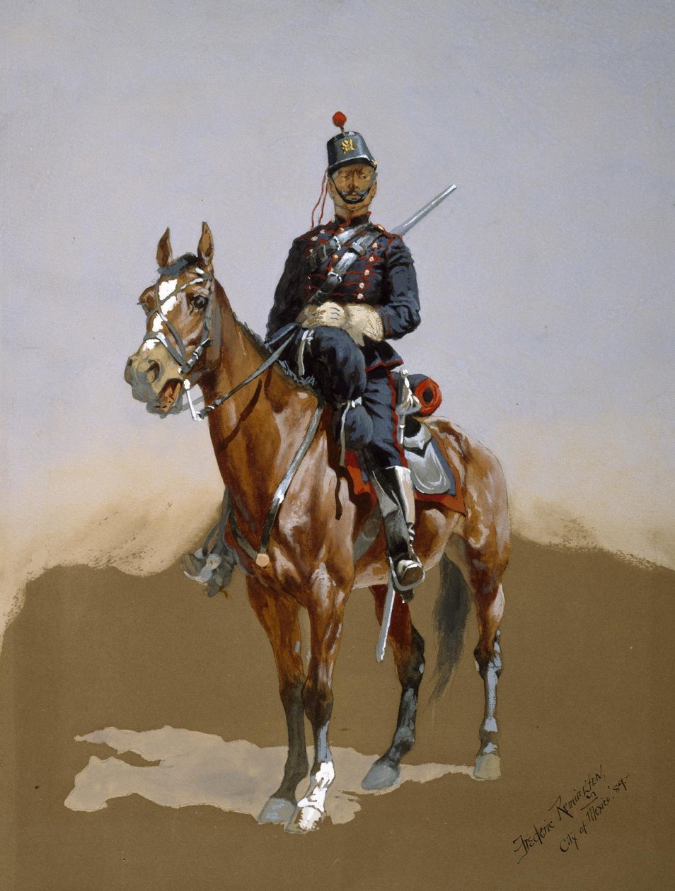 Gendarmen av Frederic Remington