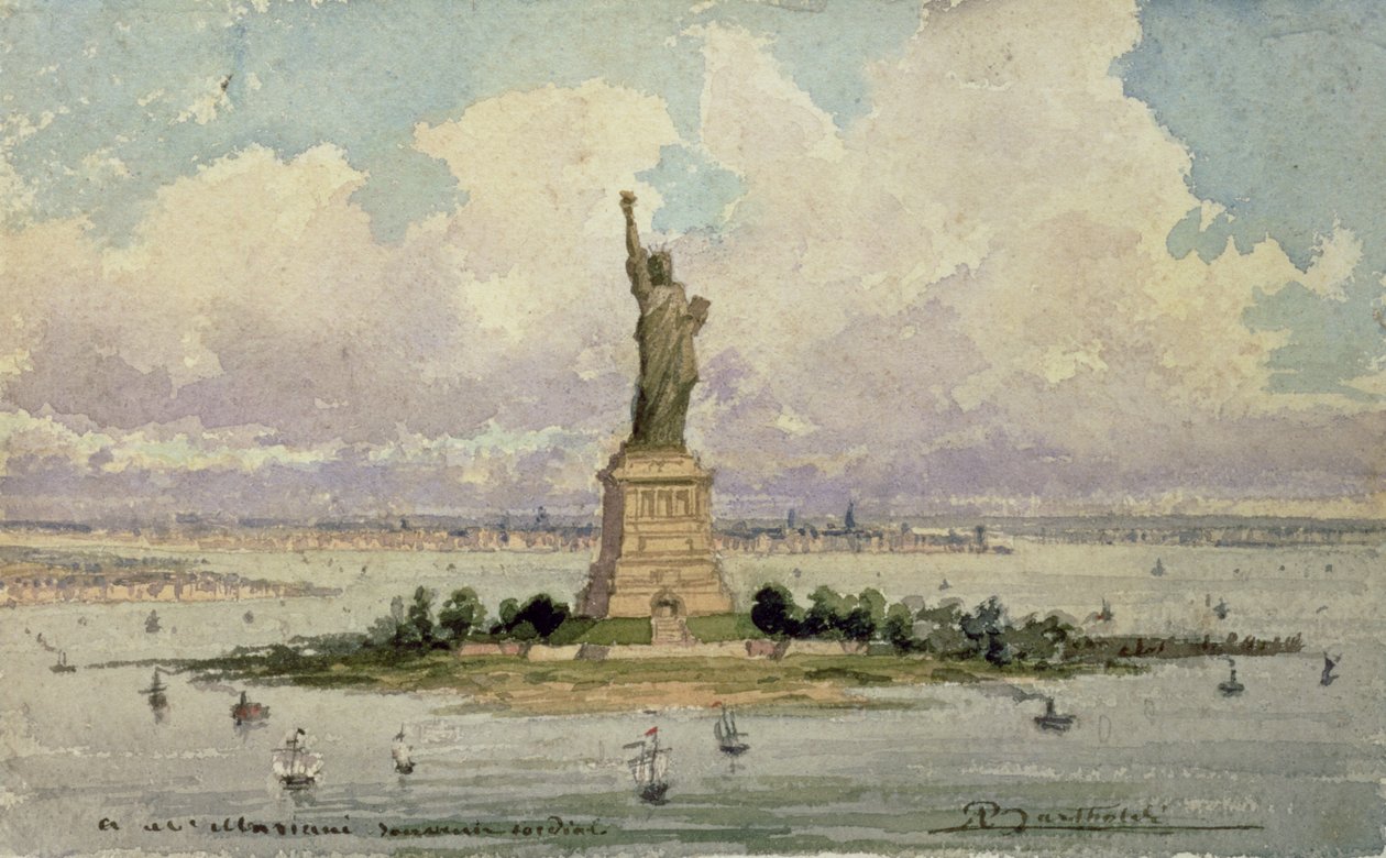 Frihetsgudinnan av Frederic Auguste Bartholdi
