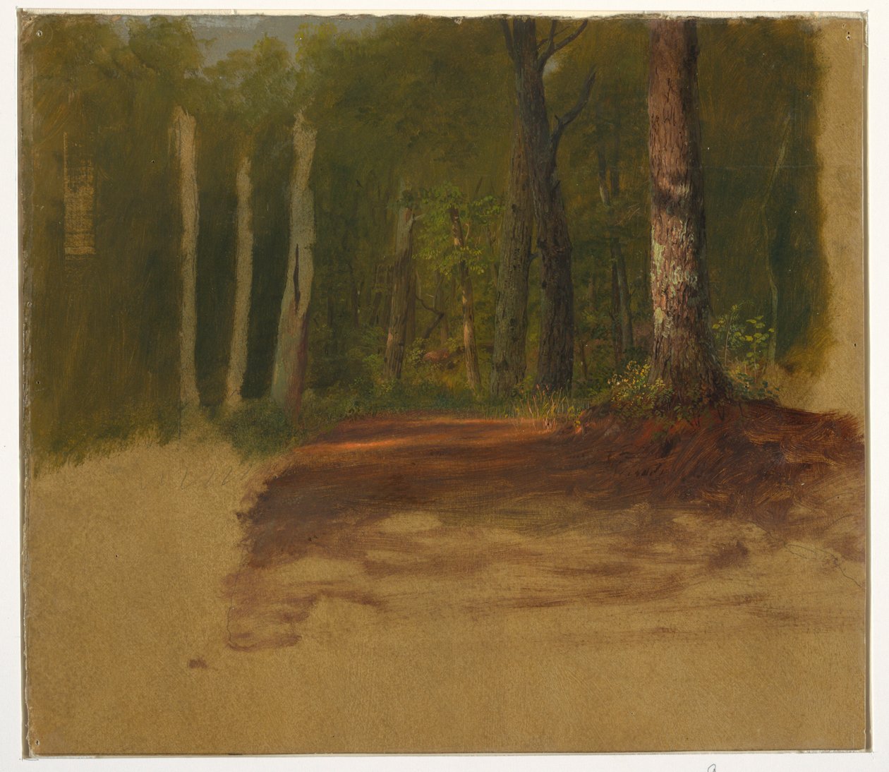 En väg in i skogen av Frederic Edwin Church