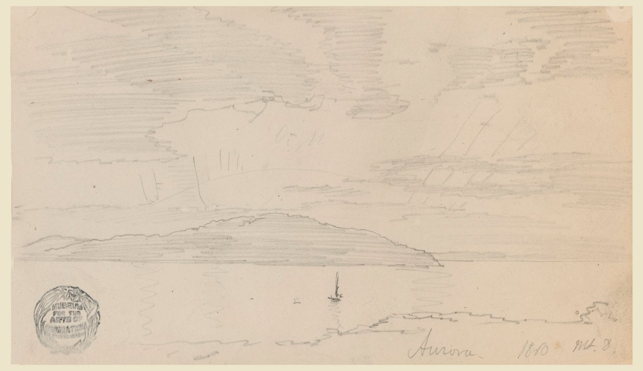 Aurora, Mount Desert Island av Frederic Edwin Church