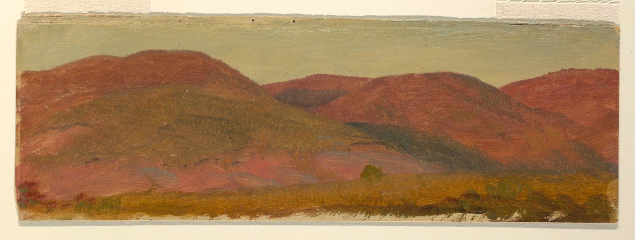 Höstlandskap, Hudson Valley av Frederic Edwin Church