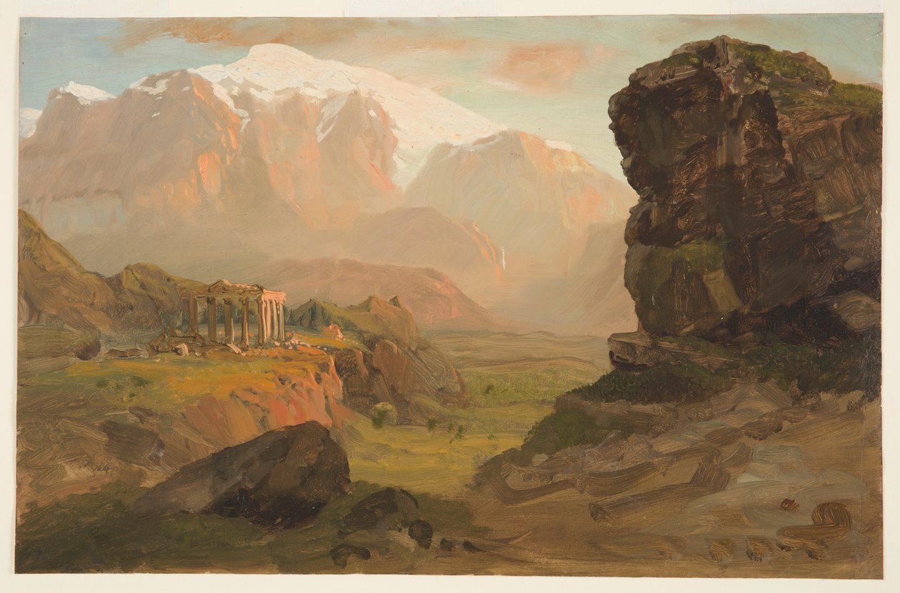 Bashan Fantasy av Frederic Edwin Church