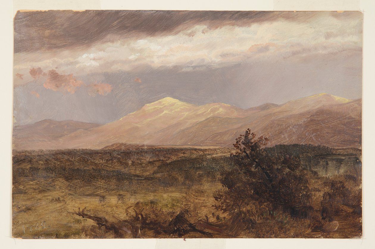 Catskills vid solnedgången av Frederic Edwin Church