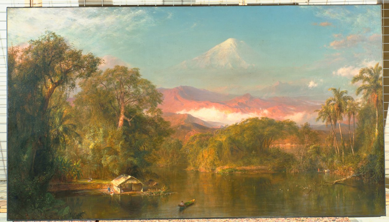 Chimborazo, 1864 av Frederic Edwin Church