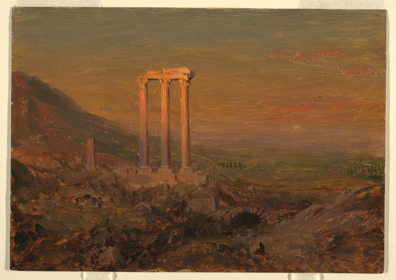 Klassiska ruiner, Syrien av Frederic Edwin Church