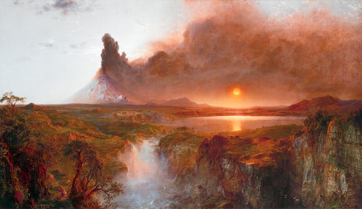 Cotopaxi, 1862 av Frederic Edwin Church