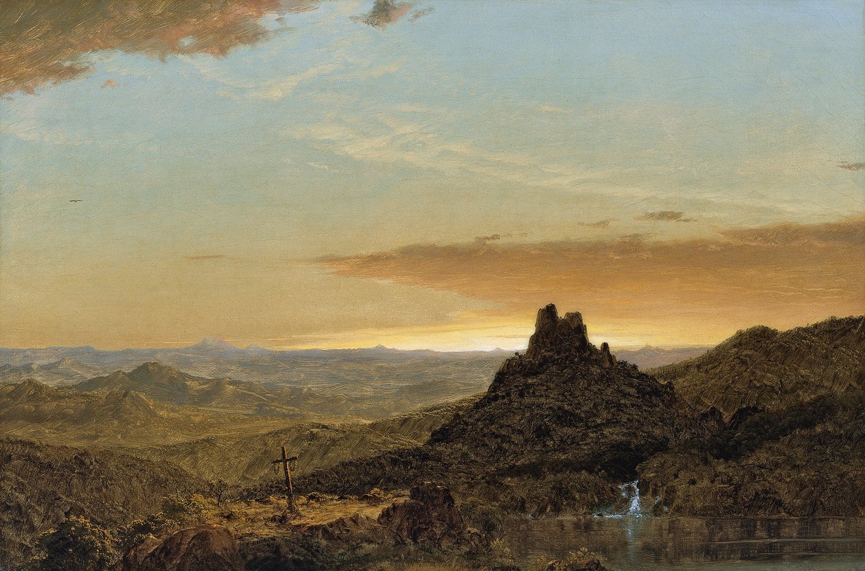 Kors i vildmarken av Frederic Edwin Church