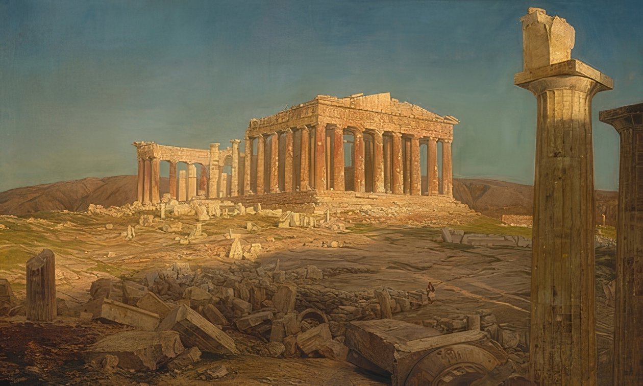 Δασ Παρθένων. 1871 av Frederic Edwin Church