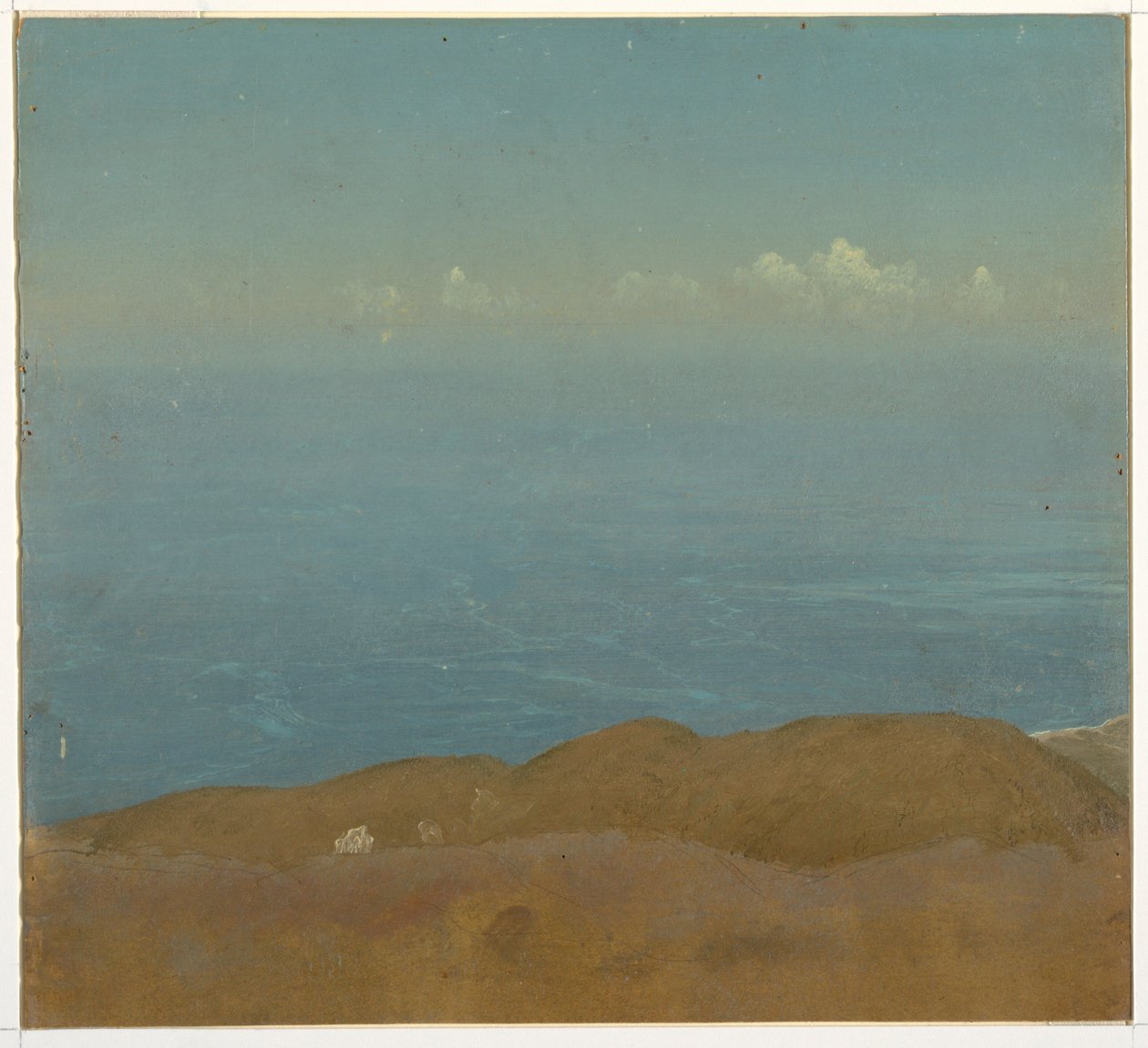 Teckning, Molnstudie, 1860-70 av Frederic Edwin Church