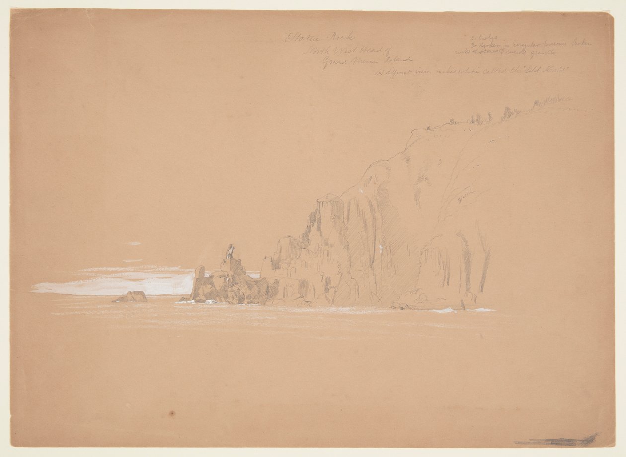 Grand Manan Island av Frederic Edwin Church