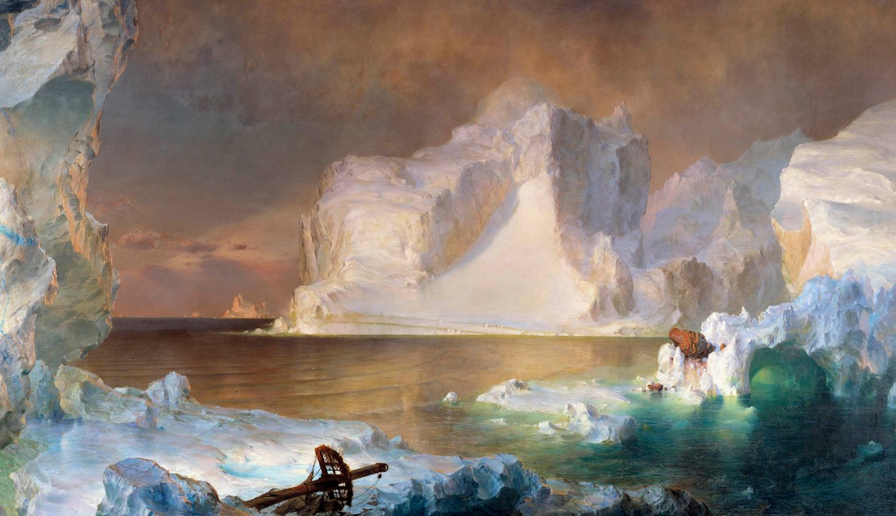 Isberg av Frederic Edwin Church