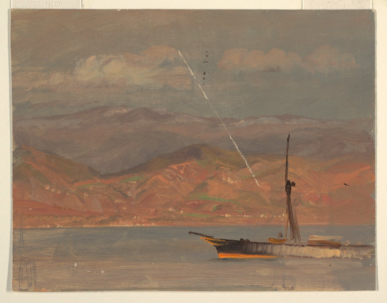 Italienska kusten, utanför Messinasundet av Frederic Edwin Church