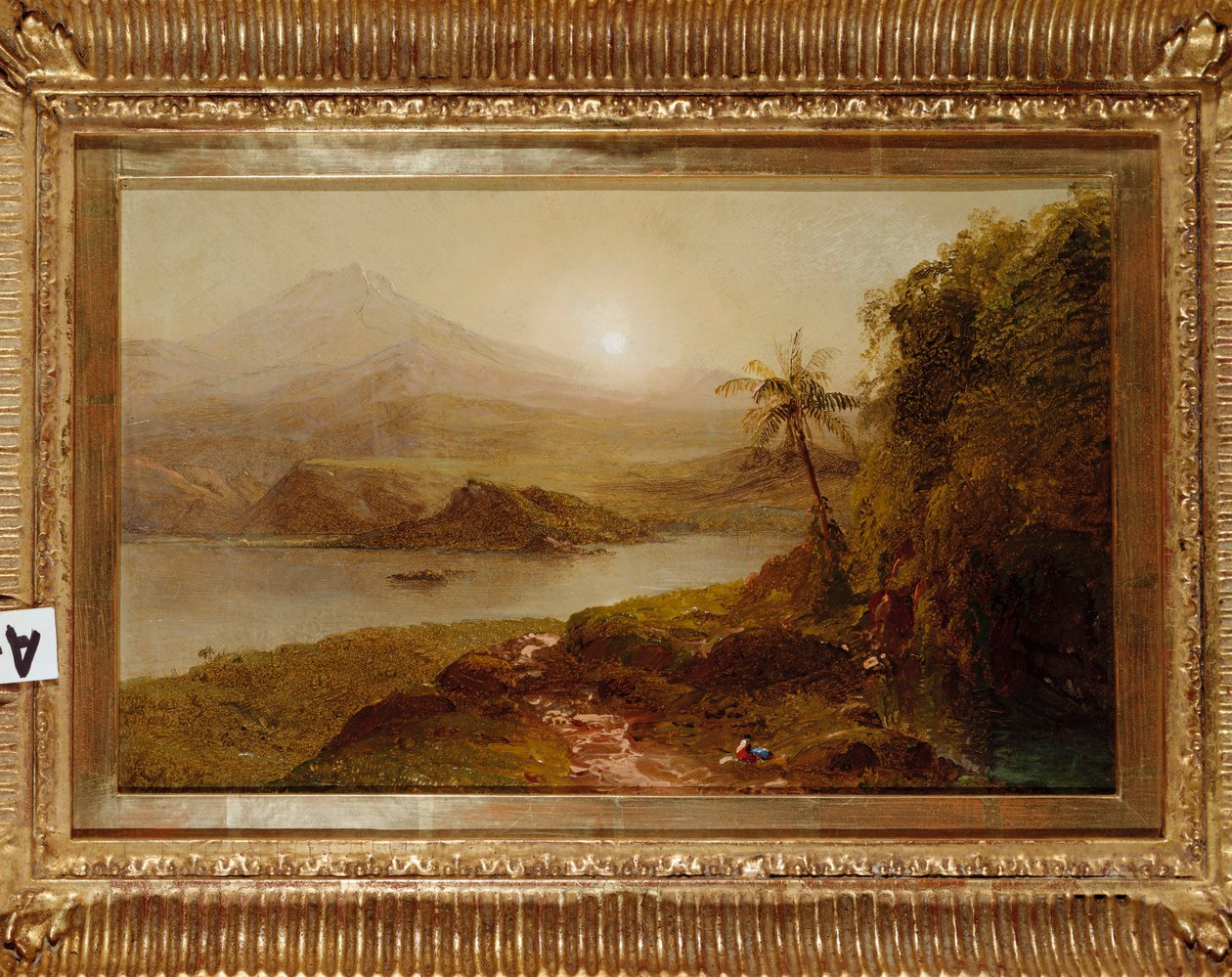Bergslandskap av Frederic Edwin Church