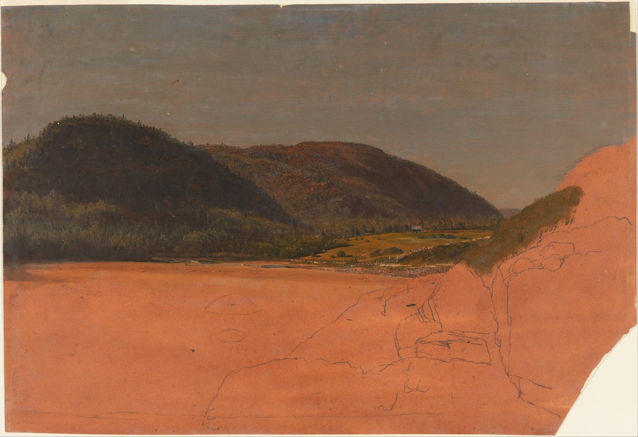 Mt. Desert Island , landskap av Frederic Edwin Church