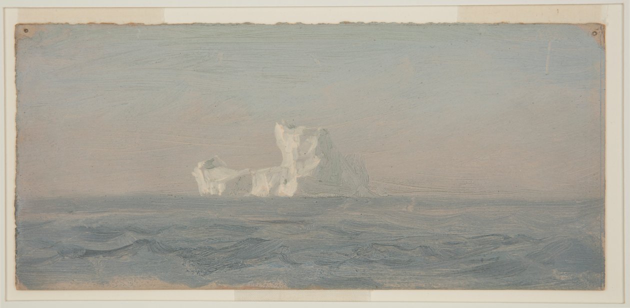Utanför Iceberg, Newfoundland av Frederic Edwin Church