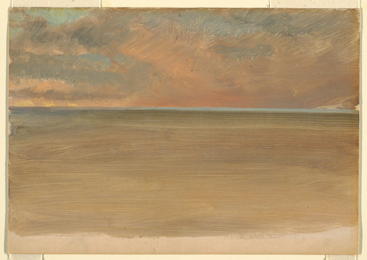 Seascape med Icecap i fjärran av Frederic Edwin Church