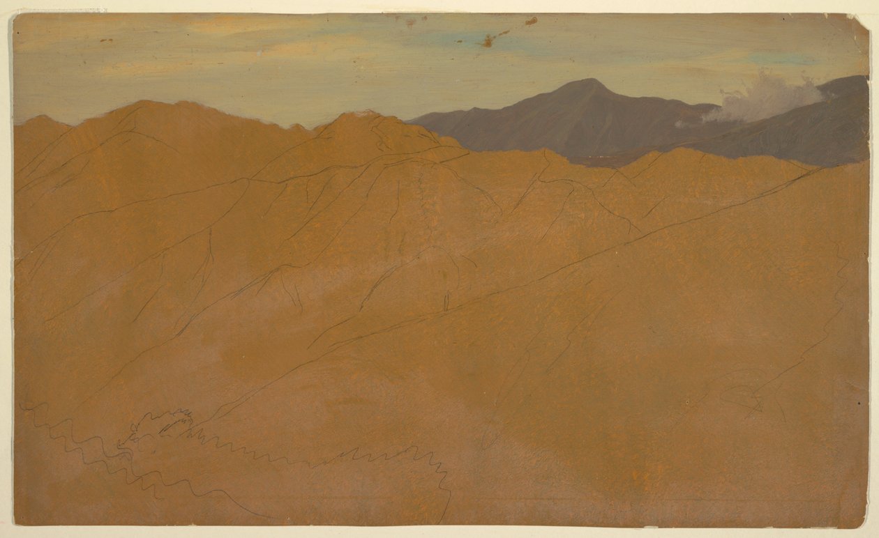 Sydamerikanska berg av Frederic Edwin Church