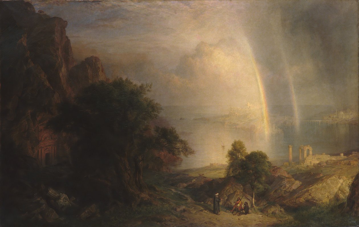 Egeiska havet, ca. 1877. av Frederic Edwin Church