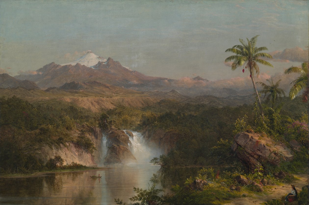 Utsikt över Cotopaxi av Frederic Edwin Church