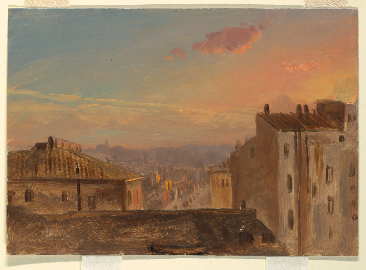 Utsikt över Rom av Frederic Edwin Church