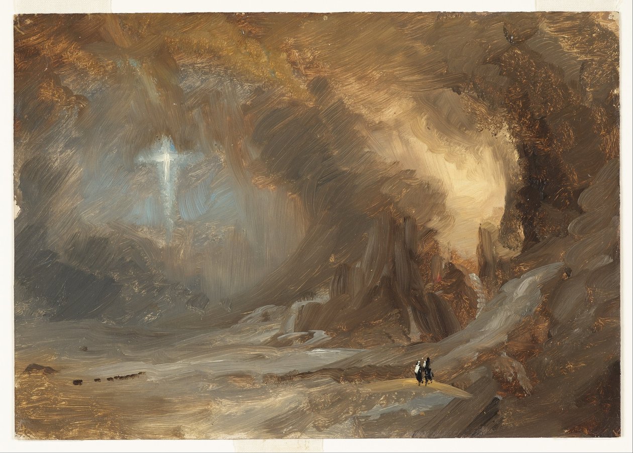 Visionen av korset av Frederic Edwin Church