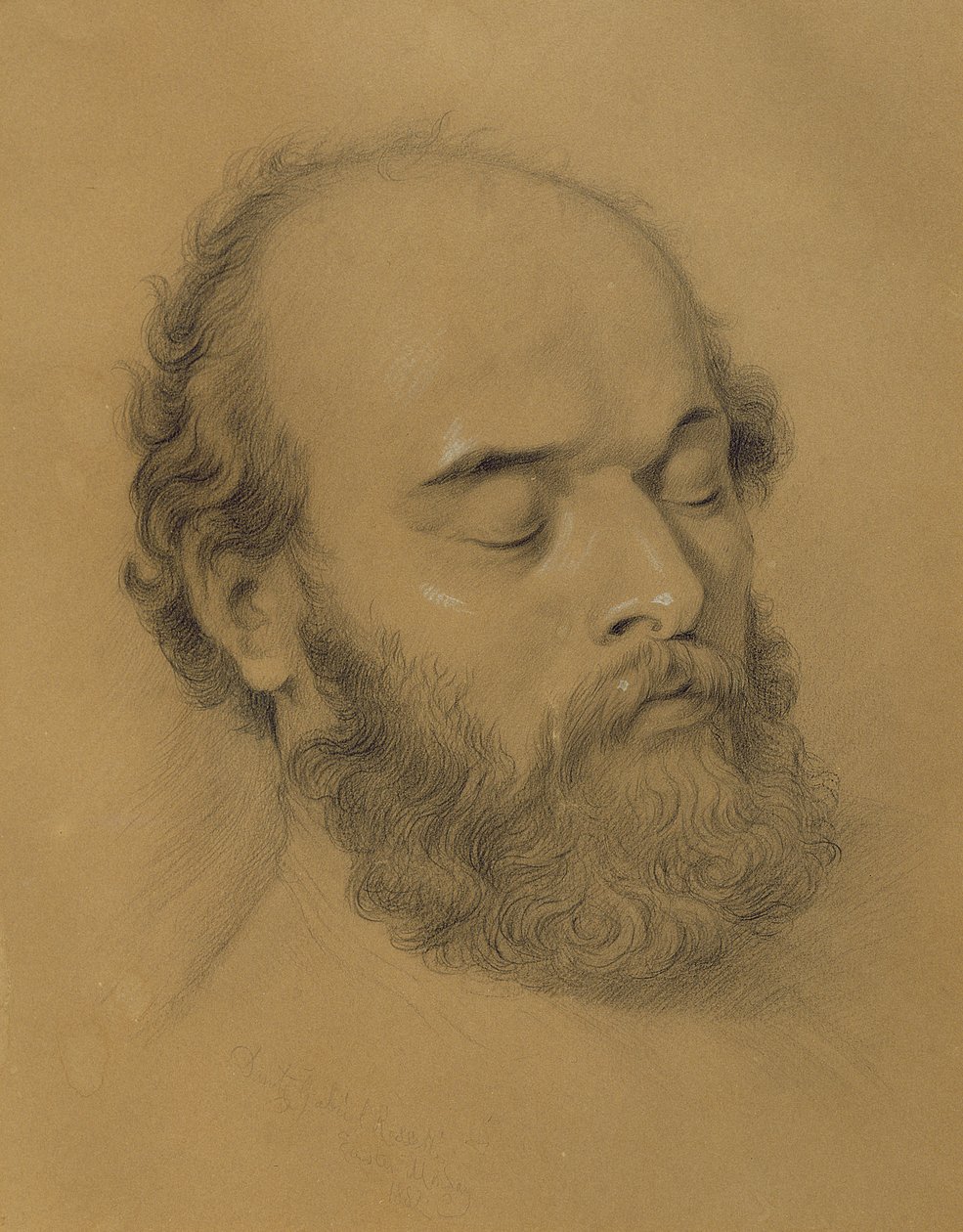 Den döda Rossetti av Frederic James Shields
