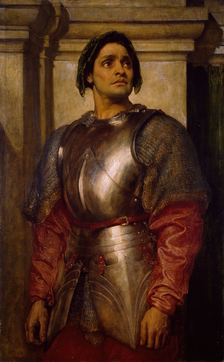 A Condottiere, 1871-72. av Frederic Leighton