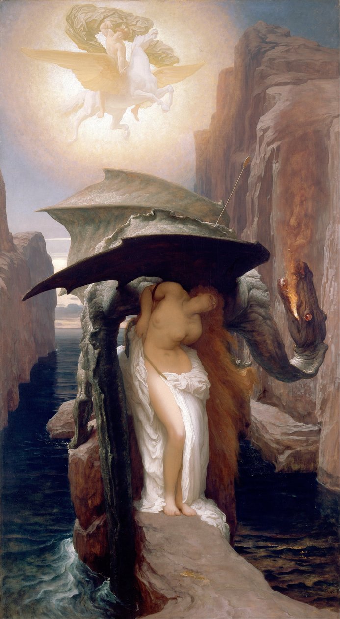 Perseus och Andromeda av Frederic Leighton