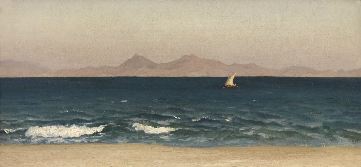Mindre Asiens kust, c.1867 av Frederic Leighton